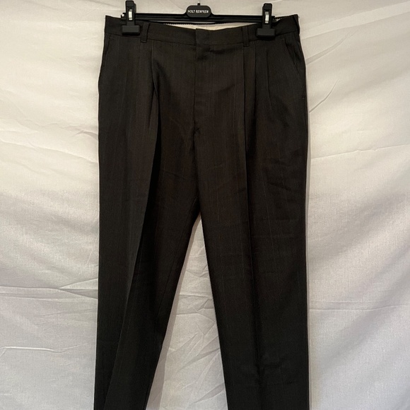 Vintage Christian Dior - Cropped Grey Pleated Trouser Men's 36R - 80% OFF SALE! - Picture 8 of 8